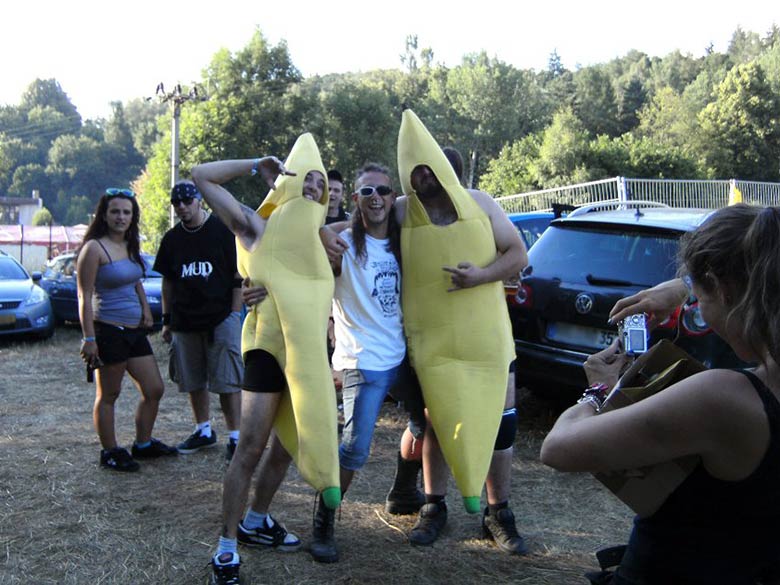 Bananas on Camping Area